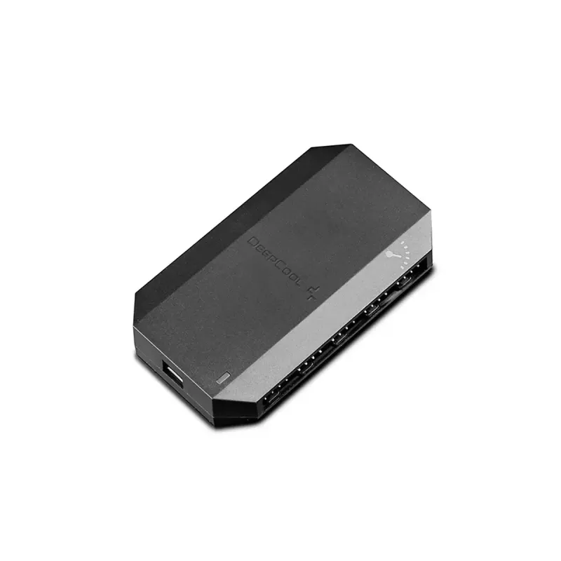 Fan controller DeepCool FH-10, 4-pin fan connector, black, 80×46×15 mm