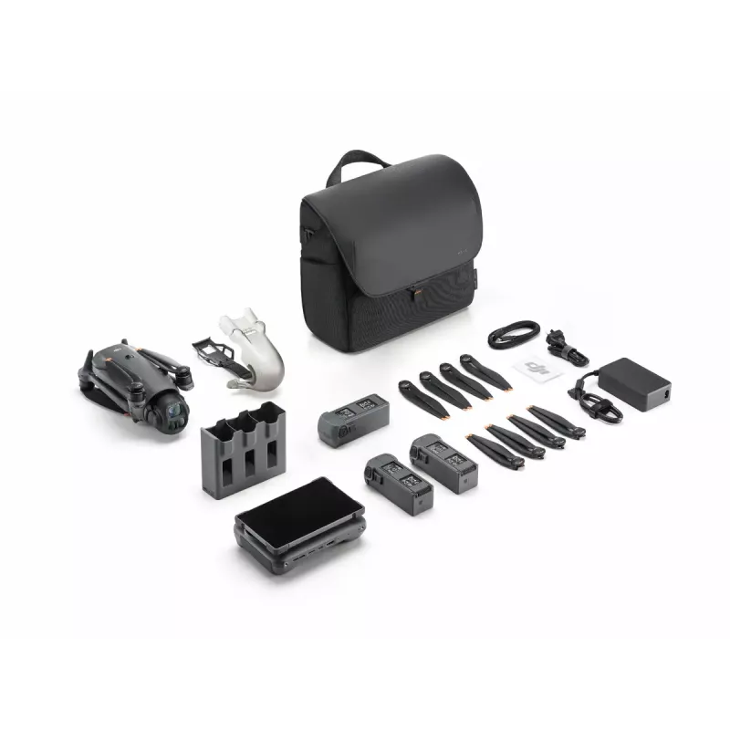 Drone DJI Mavic 4 Pro Quadcopter — 100 MP camera, 12288×8192 px, 6654 mAh battery, 41000 m range, 27 m/s, 1.063 kg, grey