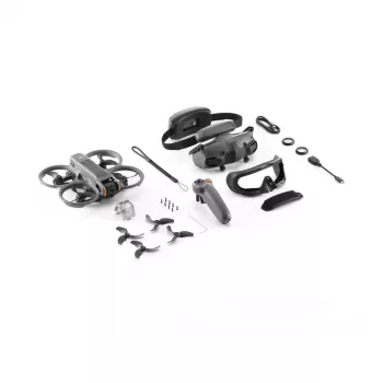 Drone DJI Avata 2 Fly Smart Combo — 4-rotor quadcopter, 48 MP camera, 3840×2160 video, 2150 mAh battery, Wi‑Fi & Bluetooth