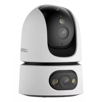 IP security camera IMOU Ranger Dual Pro 6MP — Indoor desk, 2304×1296, 3.6mm, 8× digital zoom, 91°×47° viewing angles