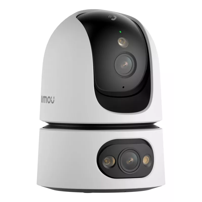 IP security camera IMOU Ranger Dual Pro 6MP — Indoor desk, 2304×1296, 3.6mm, 8× digital zoom, 91°×47° viewing angles