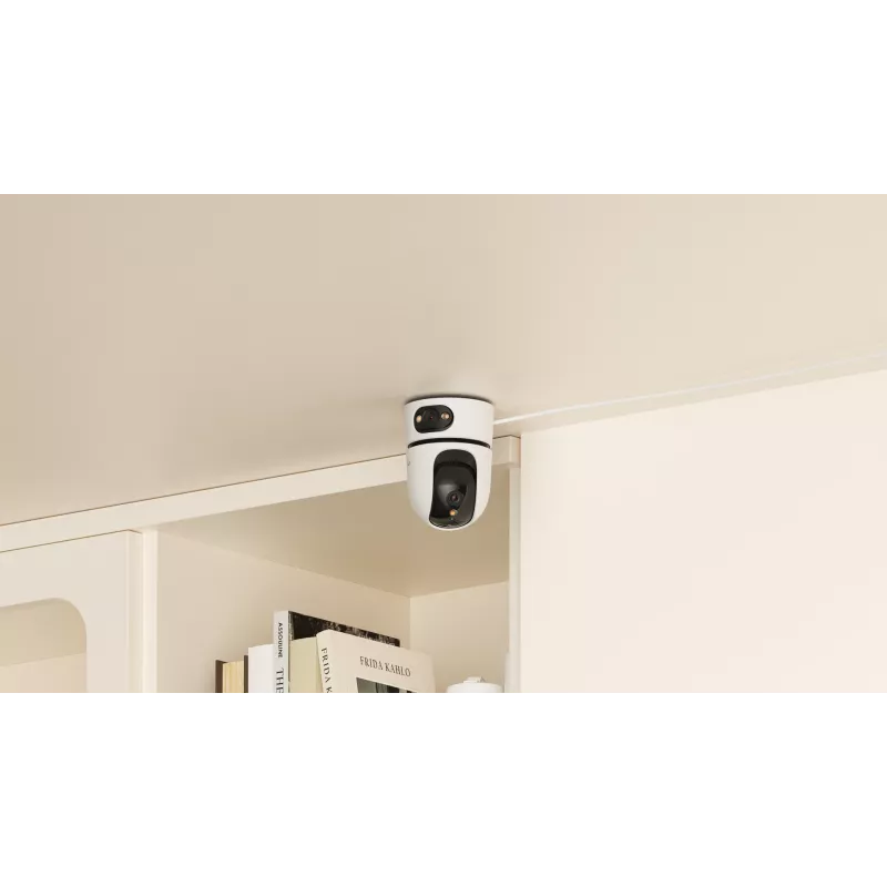 IP security camera IMOU Ranger Dual Pro 6MP — Indoor desk, 2304×1296, 3.6mm, 8× digital zoom, 91°×47° viewing angles