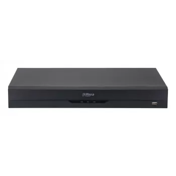 Dahua 32-channel Penta-brid 5MP/1080P 1U DVR XVR5232AN-I3/T, 2×SATA, WizSense, Black