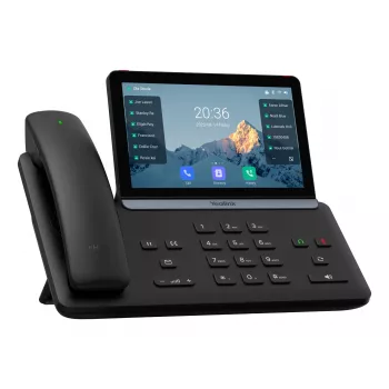IP Phone Yealink Yealink-SIP-T88W Pro — Android, 7 inch (1024×600) LCD, Wired & Wireless Handset, Bluetooth, PoE, Black