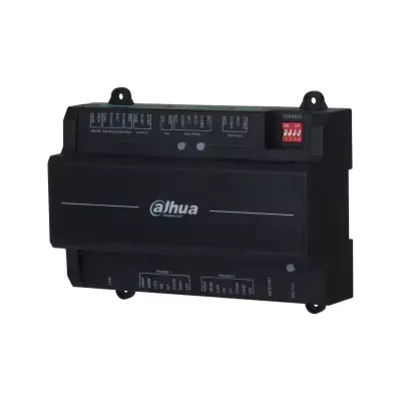 Security door controller Dahua DHI-ASC2202B-S — 2-door bare controller, 12 V, 24 W, RJ-45/RS-485