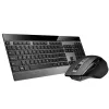 Keyboard Mouse Rapoo 9900m Office QWERTZ Black