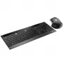 Keyboard Mouse Rapoo 9900m Office QWERTZ Black