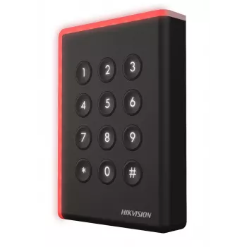 Access control reader Hikvision DS-K1108AEK Black DC 12V 123x88x21mm
