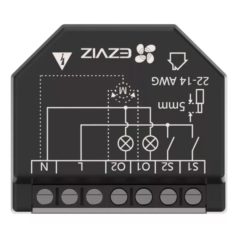Wireless Device EZVIZ T36WN Wi-Fi AC Power 100-240V Compact
