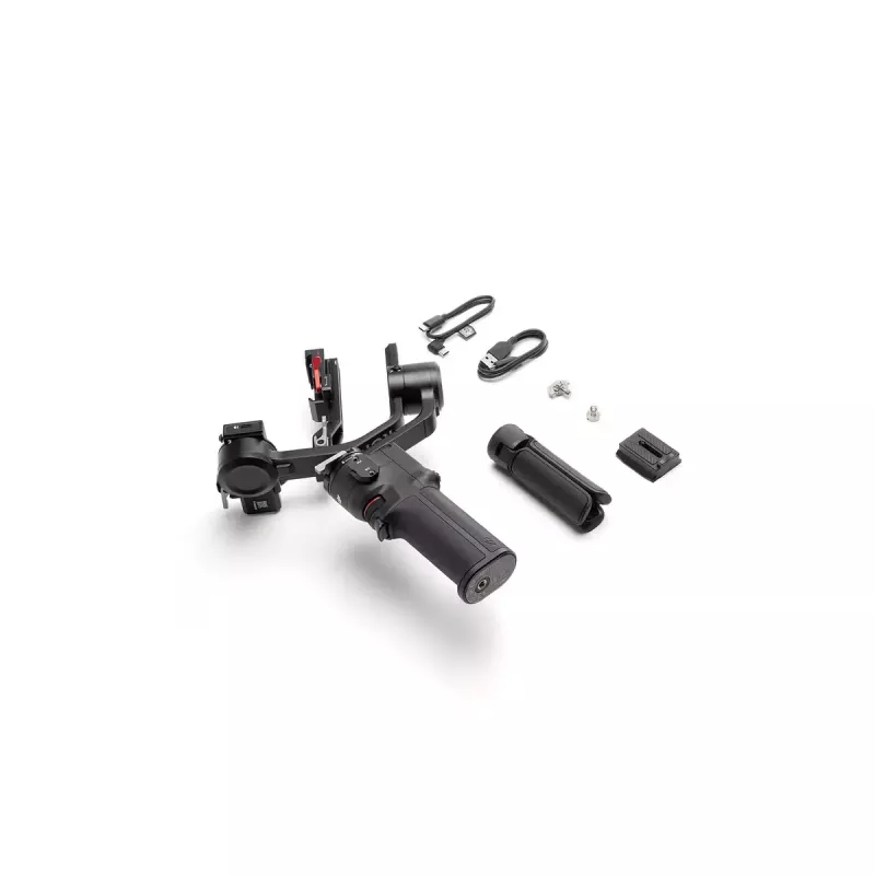 Hand camera stabilizer DJI RS 3 Mini Black 2 kg capacity 795 g weight