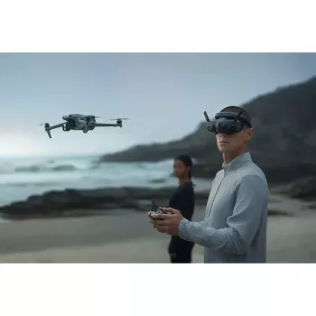 Dedicated head mounted display DJI Goggles 3 Micro-OLED 1920x1080, adjustable IPD, 0.47 kg, grey/black