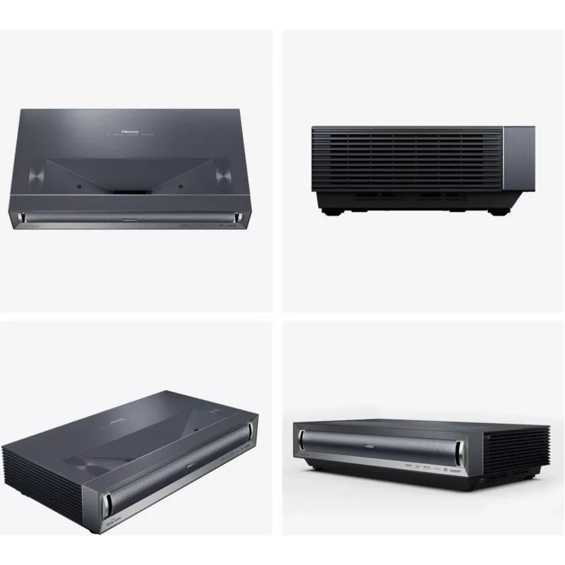 Hisense PX3 projection TV Ultra short throw projector 2800 ANSI lumens UHD 4K (3840x2160) Black, Dark Grey
