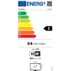 TV Hisense 50Q7S 50 inch (127 cm) QLED 4K Ultra HD Smart TV, Direct-LED, HomeOS, Wi‑Fi, Black