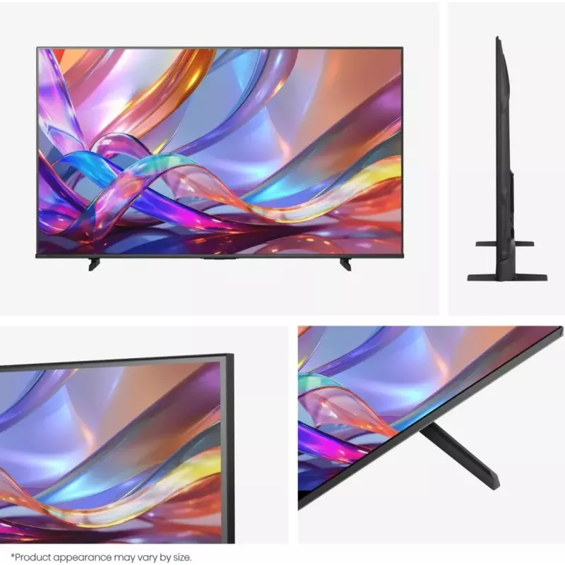 TV Hisense 50Q7S 50 inch (127 cm) QLED 4K Ultra HD Smart TV, Direct-LED, HomeOS, Wi‑Fi, Black