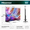 TV Hisense 50Q7S 50 inch (127 cm) QLED 4K Ultra HD Smart TV, Direct-LED, HomeOS, Wi‑Fi, Black