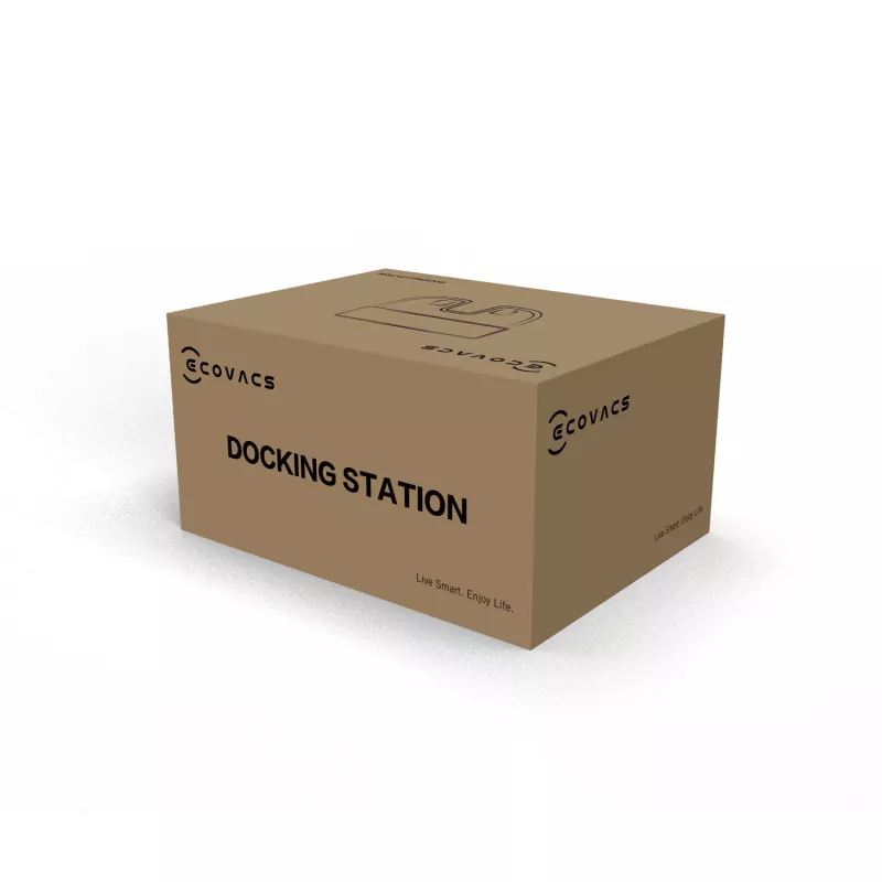 Charging base Ecovacs D-CD01-2051 for robot vacuum, compatible models, black/white