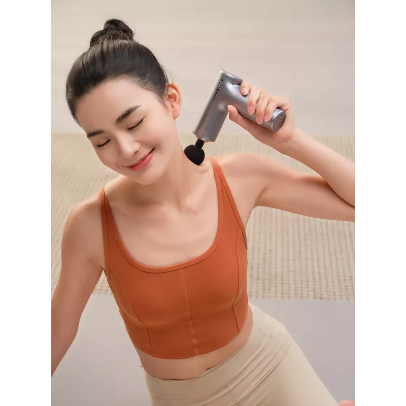 Handheld Percussive and Vibration Neck & Shoulder Massager SKG F1 Pro, Battery 10W, Grey, 461g