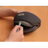Eye Massager SKG ES500, battery-powered, compression massage, heat function, 10 W, grey