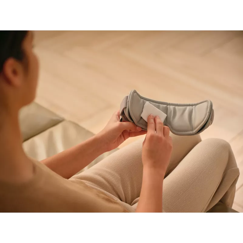 Eye Massage Device SKG ES500, White — Compression, Heat, 10 W, Built-in Battery, 270 g