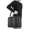 Camera body case Godox CB-12 for AD600Pro, flannel/nylon, black and orange, with shoulder strap