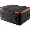 Camera body case Godox CB-12 for AD600Pro, flannel/nylon, black and orange, with shoulder strap
