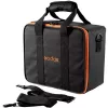 Camera body case Godox CB-12 for AD600Pro, flannel/nylon, black and orange, with shoulder strap