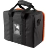 Camera body case Godox CB-12 for AD600Pro, flannel/nylon, black and orange, with shoulder strap