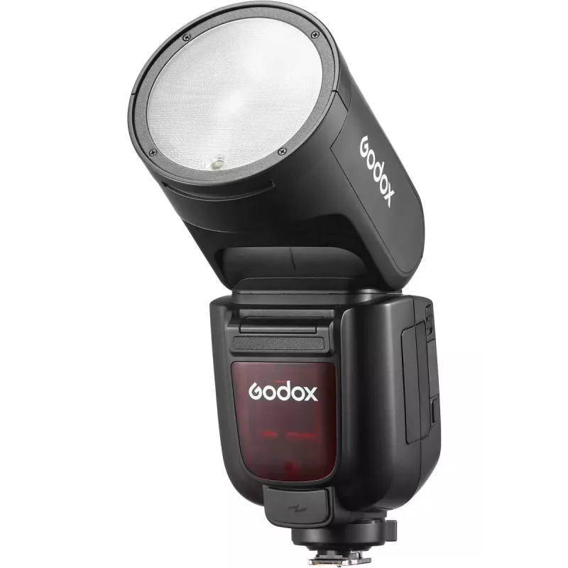 Camcorder flash Godox V1Pro 1.5s recycle time Battery powered Sony compatible