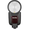 Camcorder flash Godox V1Pro 1.5s recycle time Battery powered Sony compatible