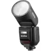 Camcorder flash Godox V1Pro 1.5s recycle time Battery powered Sony compatible