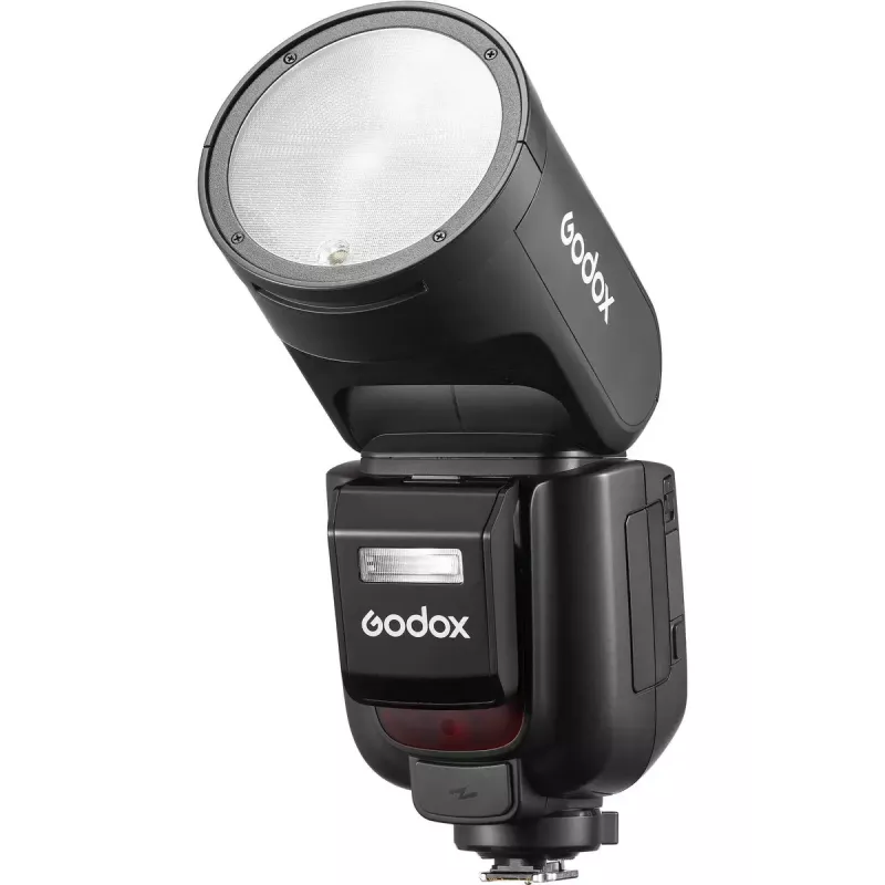 Camcorder flash Godox V1Pro 1.5s recycle time Battery powered Sony compatible
