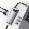 Baseus Metal Gleam USB 3.2 Gen 1 Type-C Grey 100W Power Delivery 4K Ultra HD