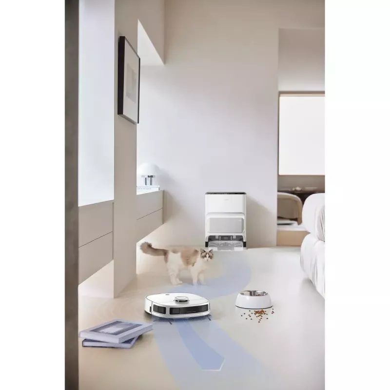 Robot vacuum cleaner Midea V12 Wet&Dry 5200 mAh 3L 5000 Pa White