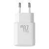 Power charger Joyroom JR-TCF12 dual-port 20W (USB-C x2) white