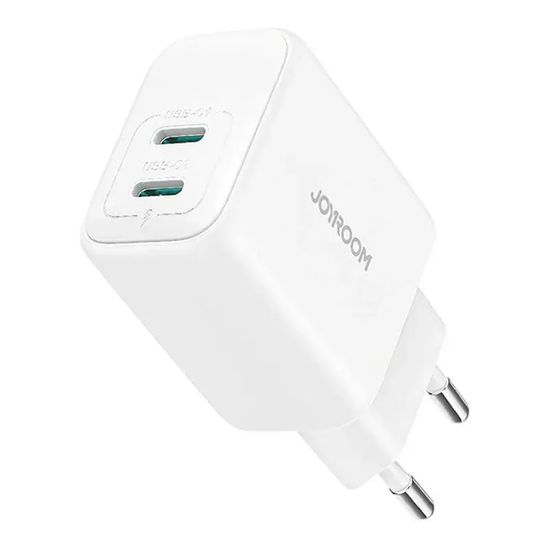 Power charger Joyroom JR-TCF12 dual-port 20W (USB-C x2) white