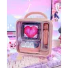 Mono Portable Speaker Divoom Ditoo-Mic Mini Pink