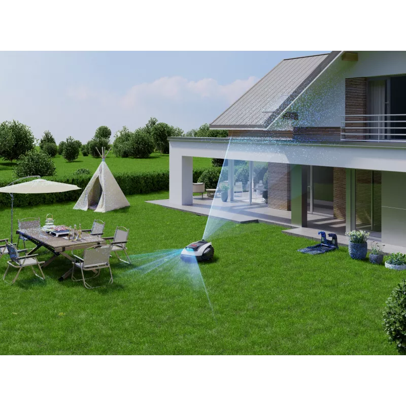 Ecovacs GOAT O1200 LiDAR PRO EU Robotic lawn mower Battery Black, White