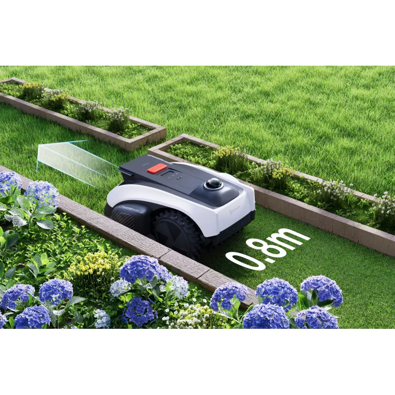 Ecovacs GOAT O1200 LiDAR PRO EU Robotic lawn mower Battery Black, White