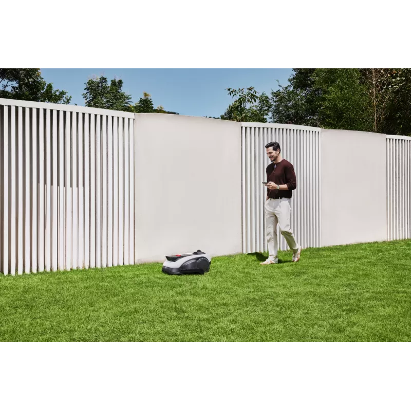 Ecovacs GOAT O1200 LiDAR PRO EU Robotic lawn mower Battery Black, White