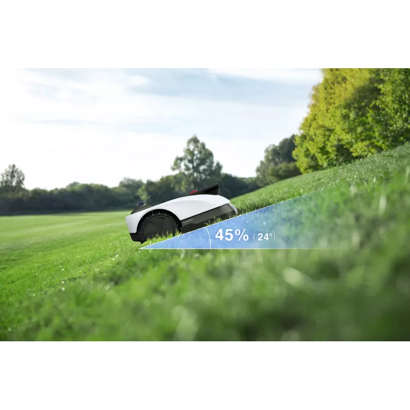 Ecovacs GOAT O1200 LiDAR PRO EU Robotic lawn mower Battery Black, White
