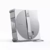 Window cleaning robot Ecovacs WINBOT W3 OMNI, battery 4500 mAh, 270×270×76 mm, silver/white