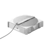Window cleaning robot Ecovacs WINBOT W3 OMNI, battery 4500 mAh, 270×270×76 mm, silver/white