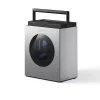 Window cleaning robot Ecovacs WINBOT W3 OMNI, battery 4500 mAh, 270×270×76 mm, silver/white