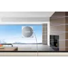 Window cleaning robot Ecovacs WINBOT W3 OMNI, battery 4500 mAh, 270×270×76 mm, silver/white