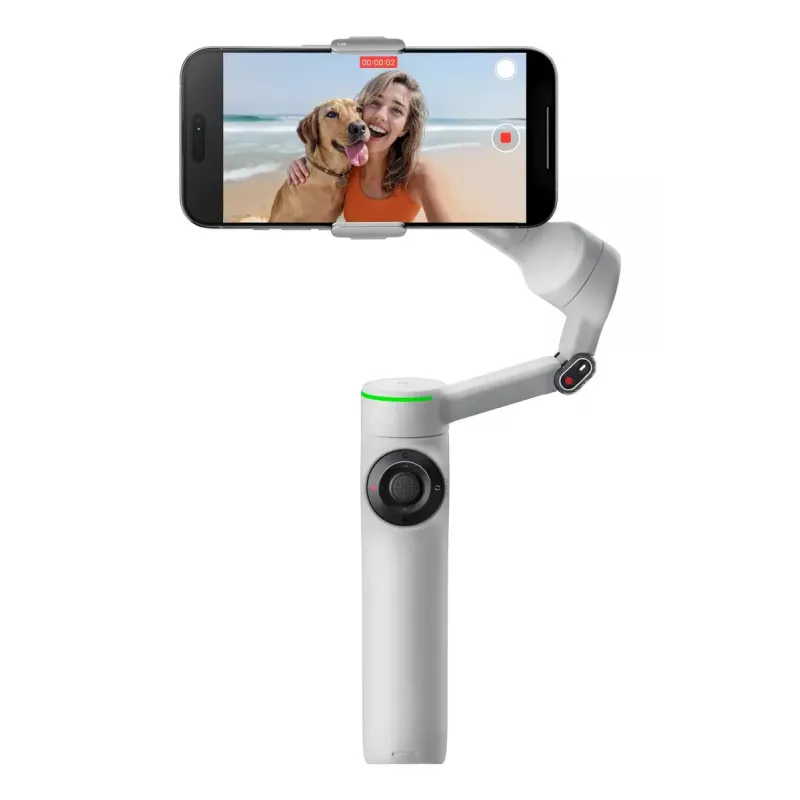 Smartphone camera stabilizer Insta360 Flow 2 Pro Creator Bundle 360° rotation