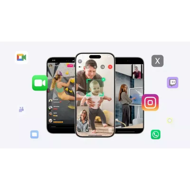 Smartphone camera stabilizer Insta360 Flow 2 Pro Creator Bundle 360° rotation