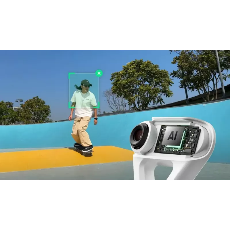 Smartphone camera stabilizer Insta360 Flow 2 Pro Creator Bundle 360° rotation