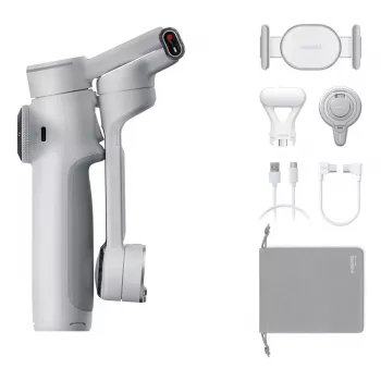 Smartphone camera stabilizer Insta360 Flow 2 Pro Creator Bundle 360° rotation