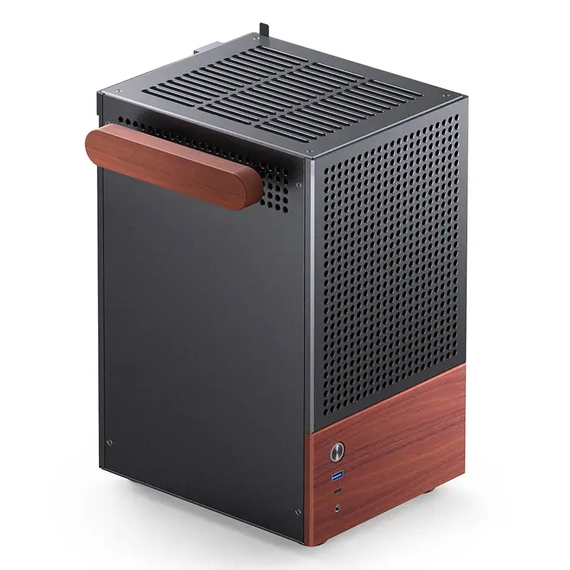 PC Case Jonsbo T6, Mini-Tower, Mini-ITX, Black