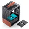 PC Case Jonsbo T6, Mini-Tower, Mini-ITX, Black